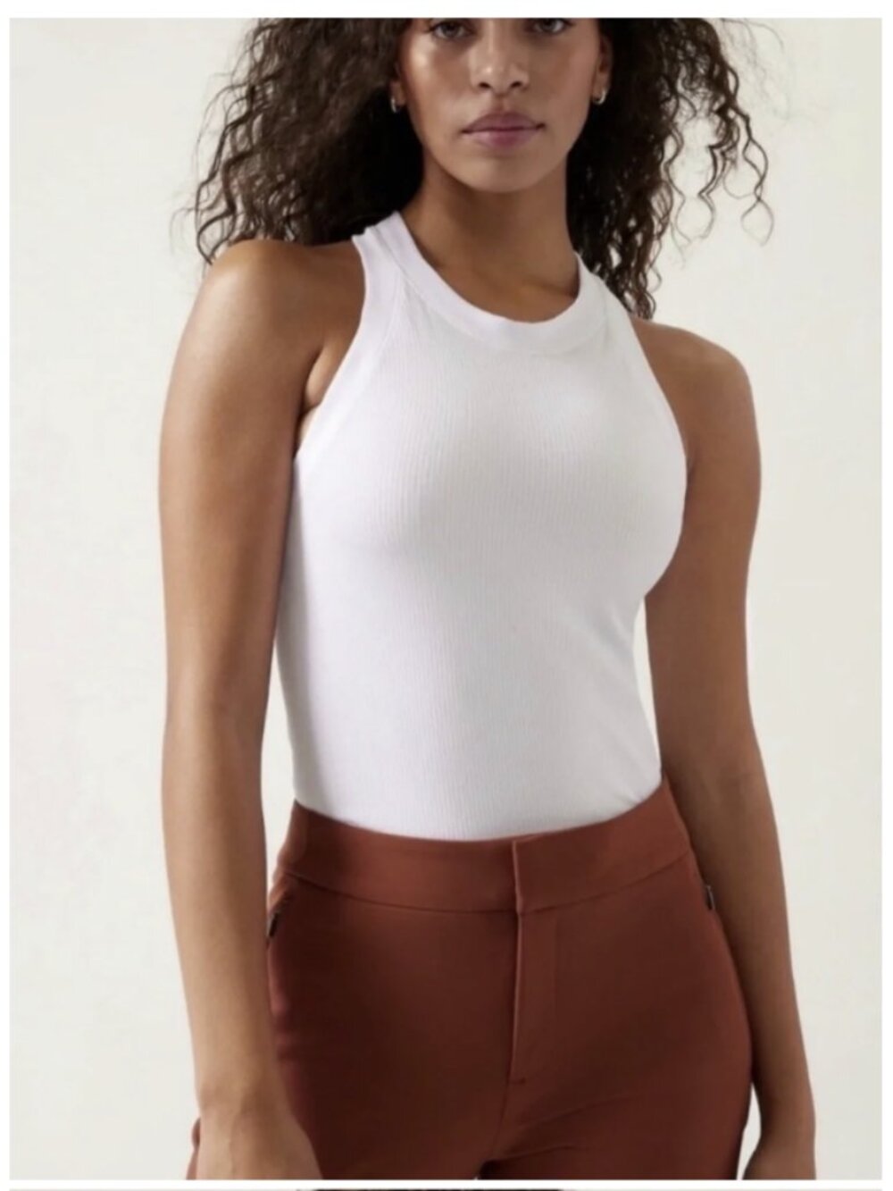 NWT Athleta Renew Racerback Tank | Size: XS | White